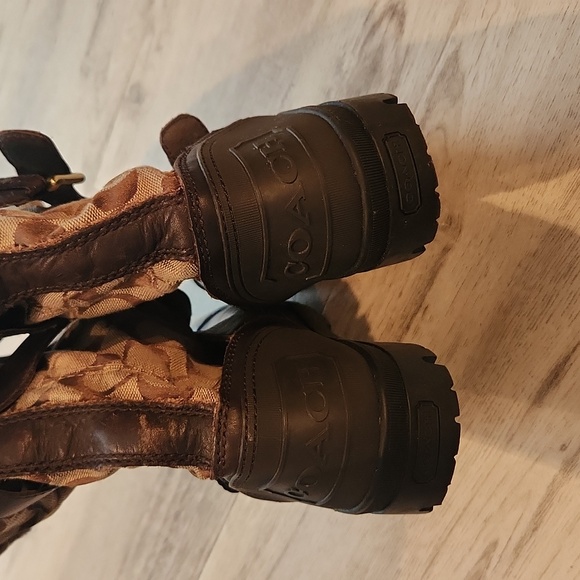 Coach Signature Snow/Rain Boots - Picture 6 of 9